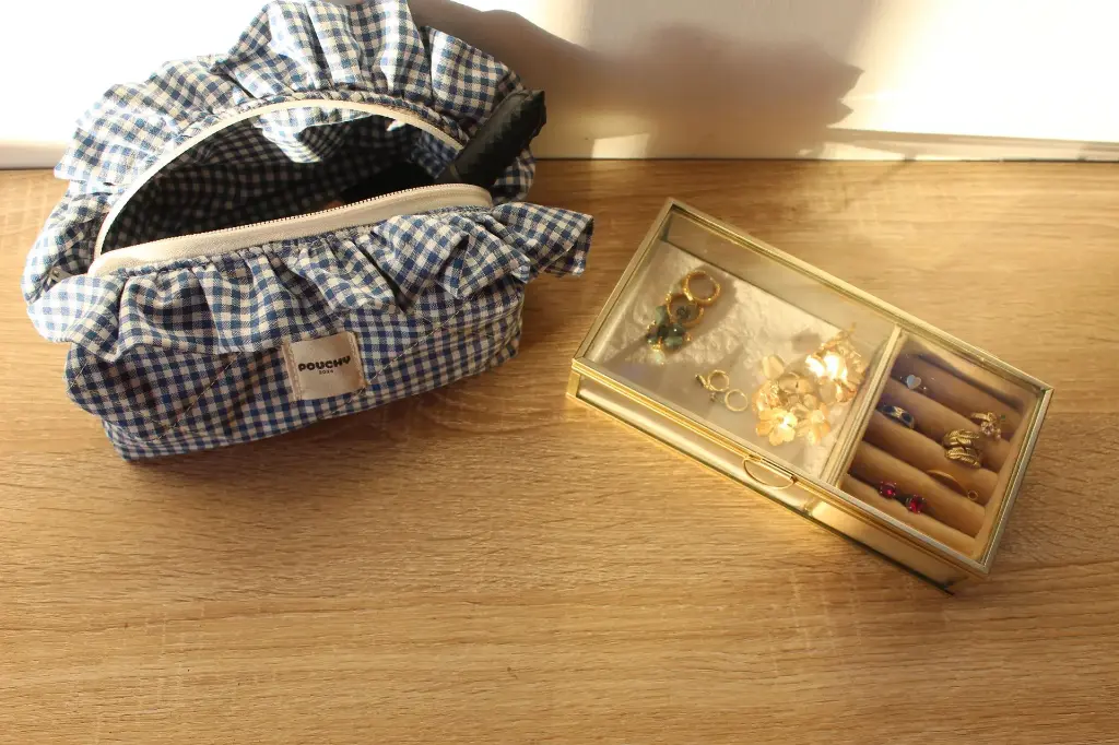 Blue Picnic Pouch
