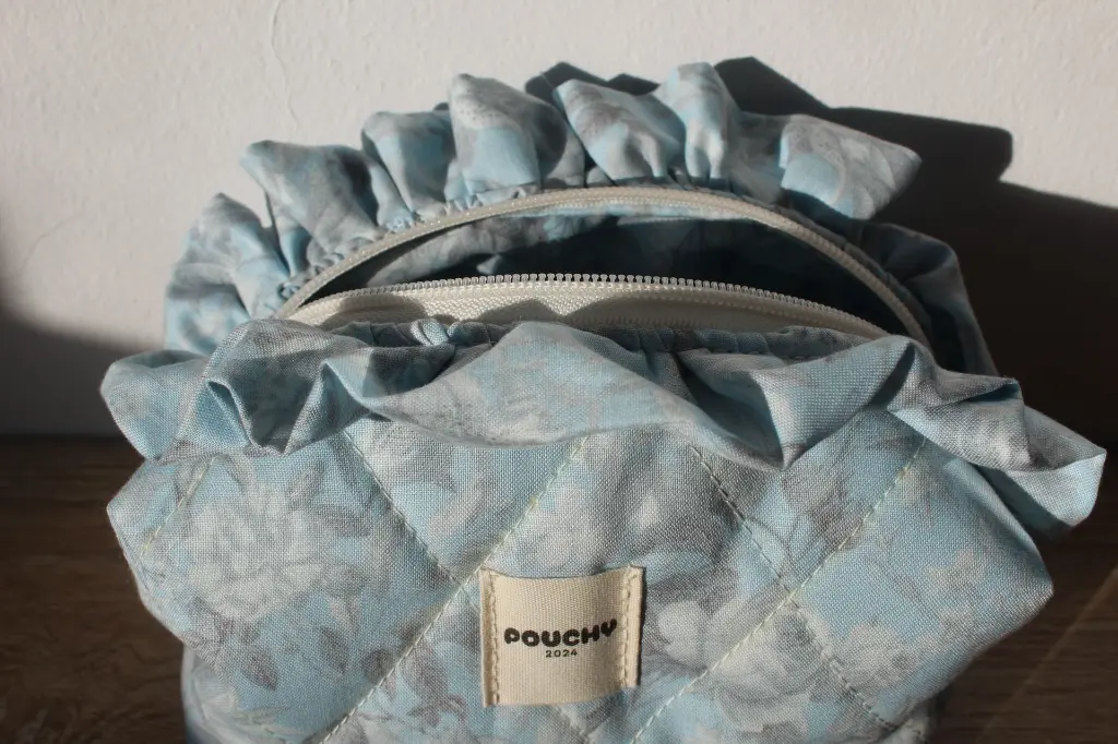 Blue Blossom Pouch